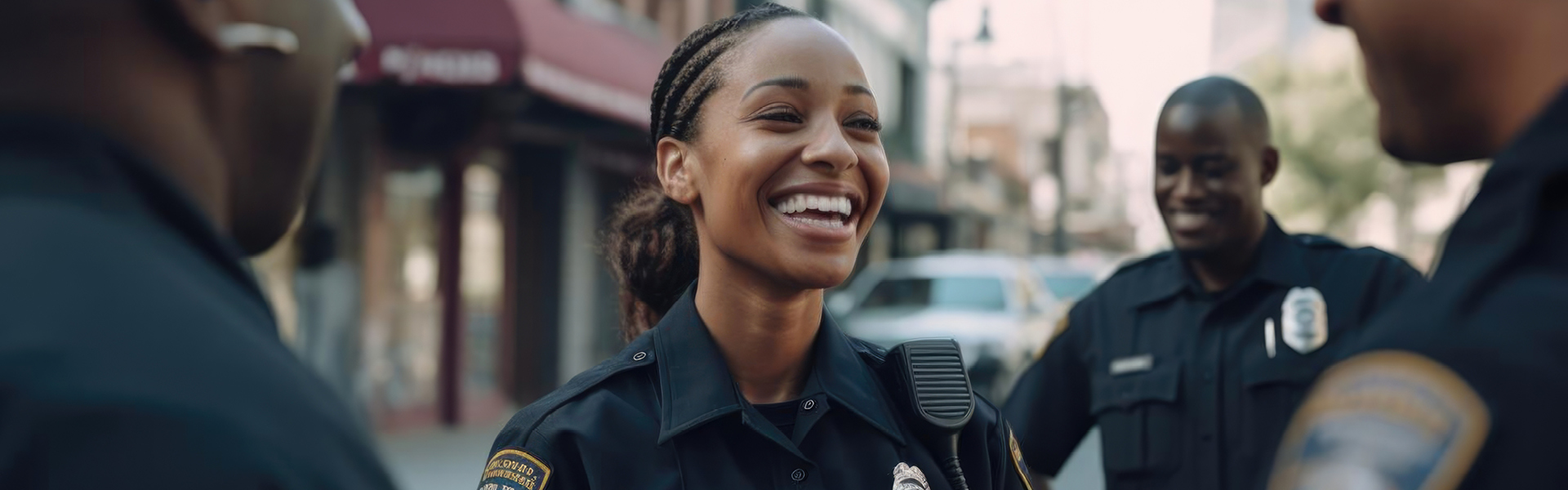Police talking