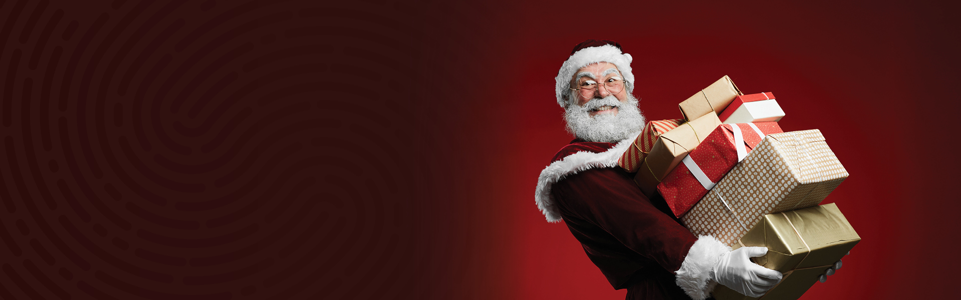 Santa Carrying Gifts